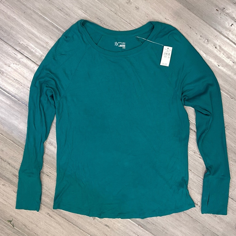 Offline by Aerie Ribbed Tee